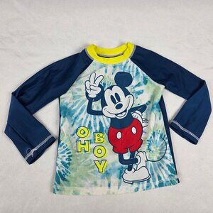 Disney Junior Rash Guard Swim Top Boys Size 3T